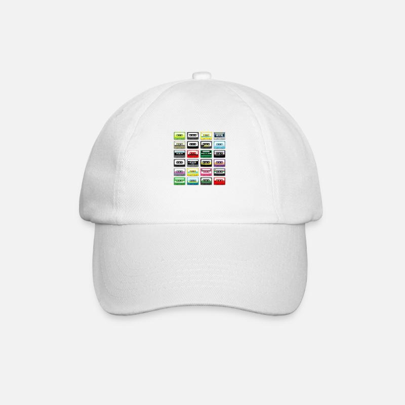 Cassette artichok vintage - Casquette classique - blanc/blanc