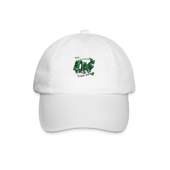 Noces d'émeraude - Casquette classique - blanc/blanc - Devant