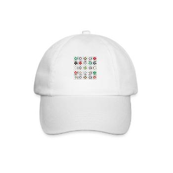 Croix du Pays Basque - Casquette classique - blanc/blanc - Devant