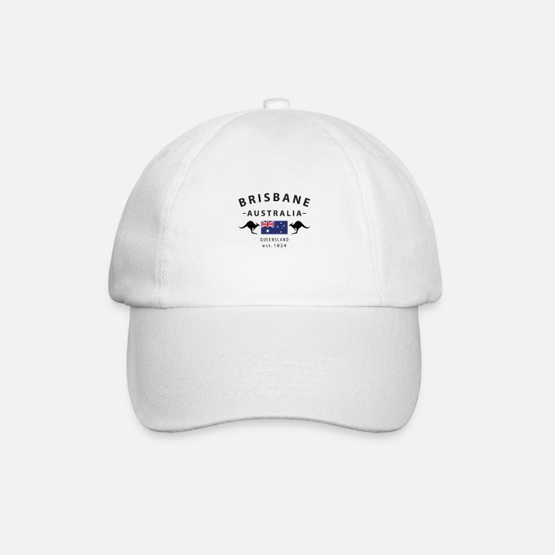 Brisbane - Casquette classique - blanc/blanc