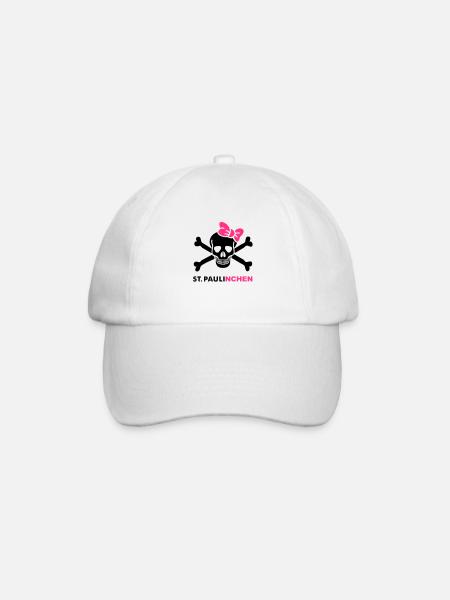 Paulinchen - Baseballkappe - Weiß/Weiß
