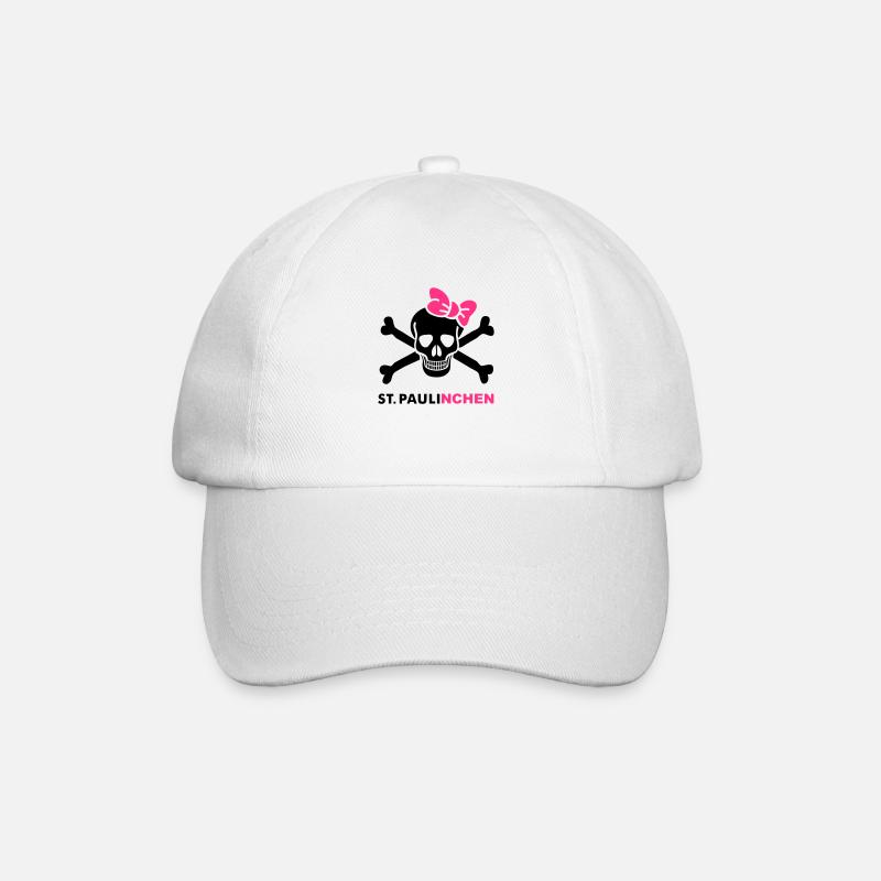 Paulinchen - Baseballkappe - Weiß/Weiß