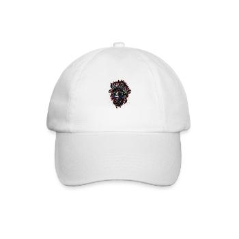 indien skull - Casquette classique - blanc/blanc - Devant