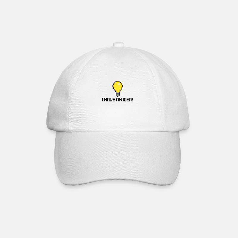 Ho un'idea! (Ho un'idea) - Cappello con visiera - bianco/bianco
