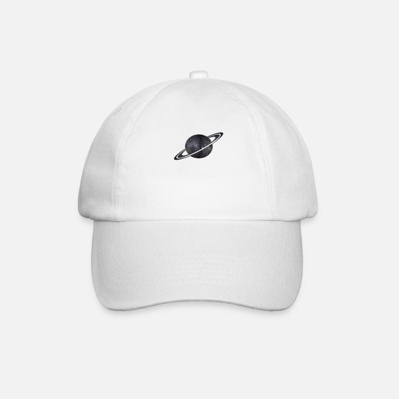Saturn - Baseballkappe - Weiß/Weiß