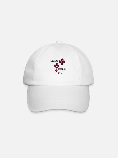 Multiple Croix Euskal Herria - Casquette classique - blanc/blanc