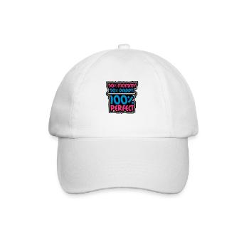 100 Procent Perfect - Casquette classique - blanc/blanc - Devant