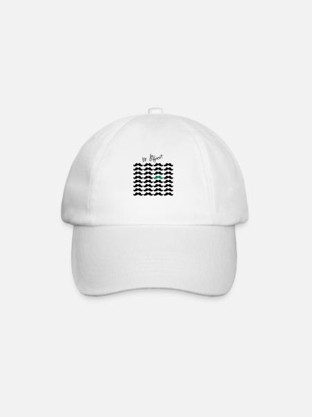 Mustache Moustache "be different" 2c - Casquette classique - blanc/blanc