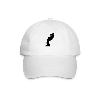 sexyblack1 - Baseball Cap - white/white - Front