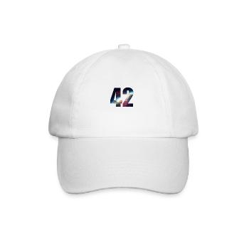 the Answer 42 - Casquette classique - blanc/blanc - Devant