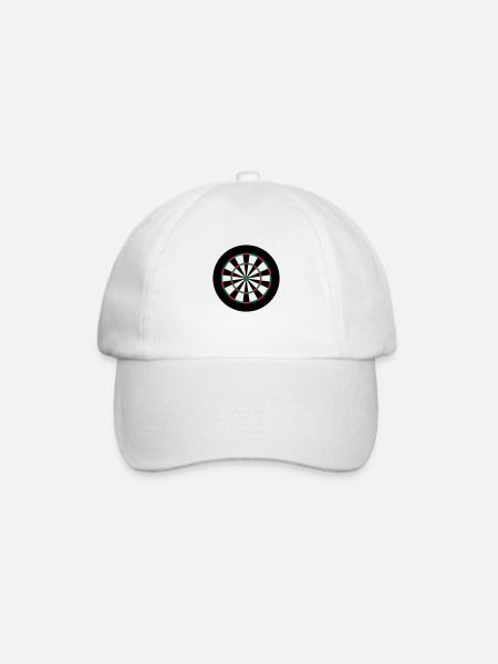 Dart Board - Baseballkappe - Weiß/Weiß