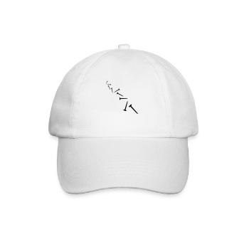 Screws Pattern - Baseball Cap - white/white - Front