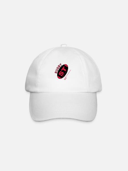 rugby - Casquette classique - blanc/blanc