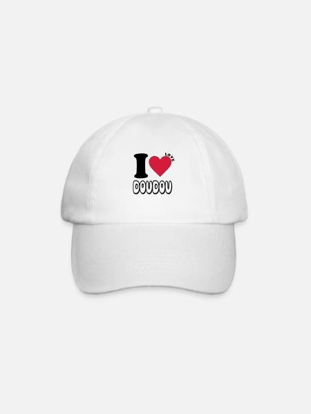 ilovedoudou - Casquette classique - blanc/blanc