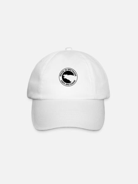 100% Bretonne - Casquette classique - blanc/blanc