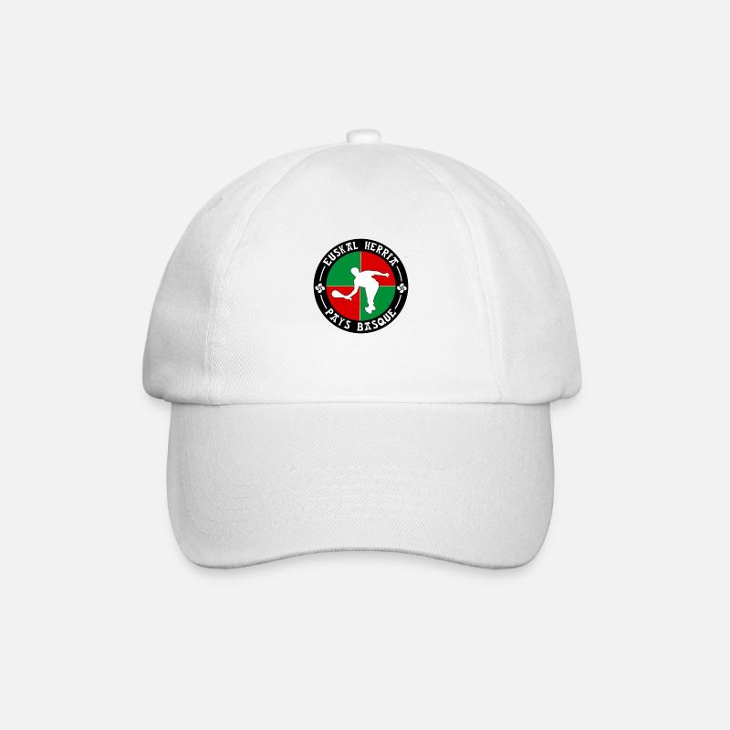 pelote basque 07 - Casquette classique - blanc/blanc
