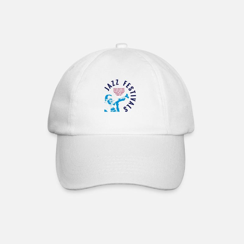 JAZZ FESTIVALS - Baseballkappe - Weiß/Weiß