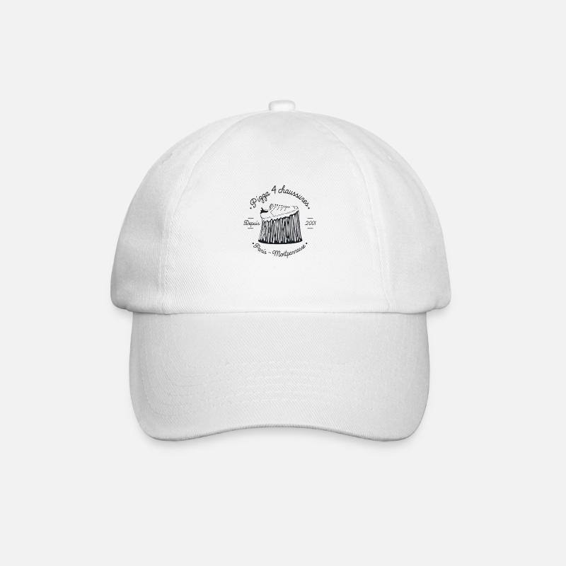 Pizza 4 chaussures - Casquette classique - blanc/blanc