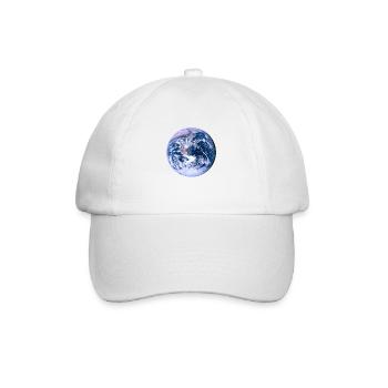 The Blue Marble - Baseballkappe - Weiß/Weiß - Vorne