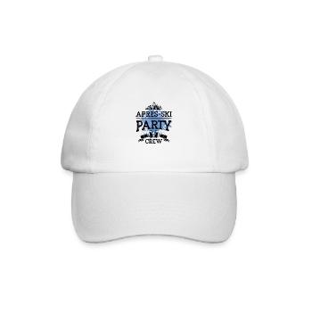 apres ski party crew - Baseballkappe - Weiß/Weiß - Vorne
