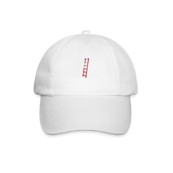 échelle rouge - Casquette classique - blanc/blanc - Devant