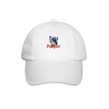 Papa pompier! - Casquette classique - blanc/blanc - Devant