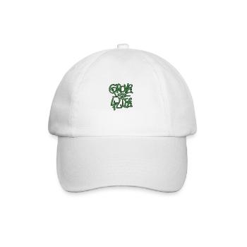 Grove Street - GTA - San Andreas - Baseball Cap - white/white - Front