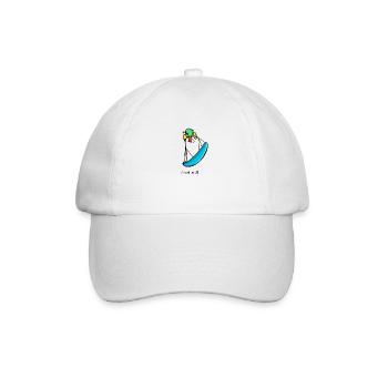 Parapente Parapente Humour Acro - Casquette classique - blanc/blanc - Devant