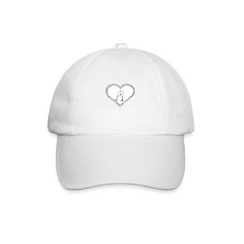 Célébration de l’amour - Casquette classique - blanc/blanc - Devant