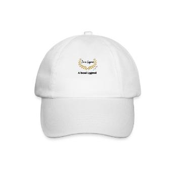 local legend black - Casquette classique - blanc/blanc - Devant