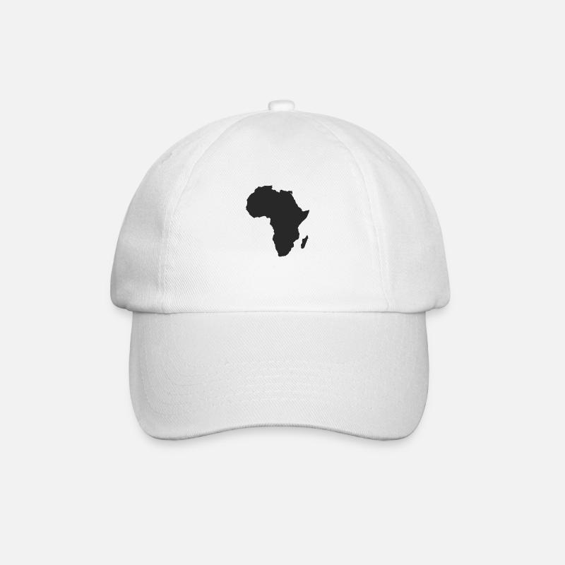 Afrique Contour - Casquette classique - blanc/blanc