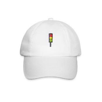 Corona Traffic Light - Baseball Cap - white/white - Front