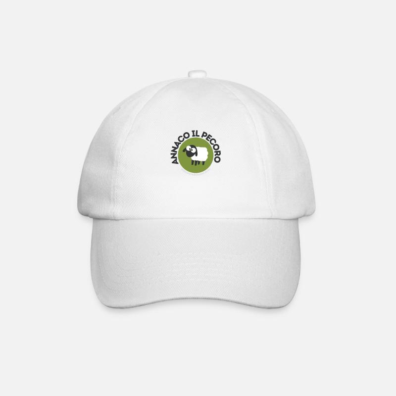 ANNACO LE PECORO - Casquette classique - blanc/blanc
