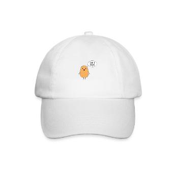 Je suis une pomme de terre - Casquette classique - blanc/blanc - Devant
