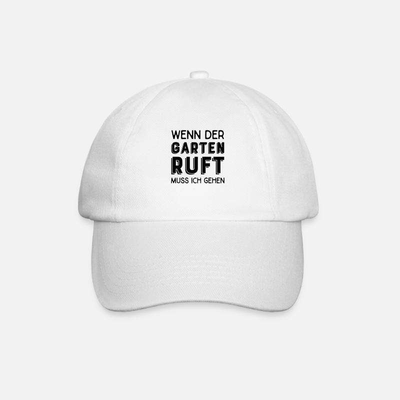 Hobbygärtner - Baseballkappe - Weiß/Weiß