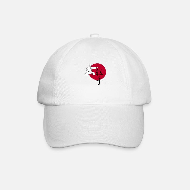 Karate Oi-Tsuki - Baseballkappe - Weiß/Weiß