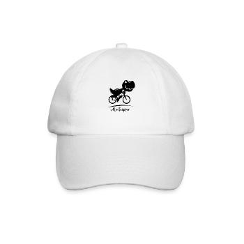vélociraptor - Casquette classique - blanc/blanc - Devant