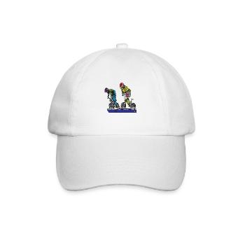 bmx - Baseballkappe - Weiß/Weiß - Vorne