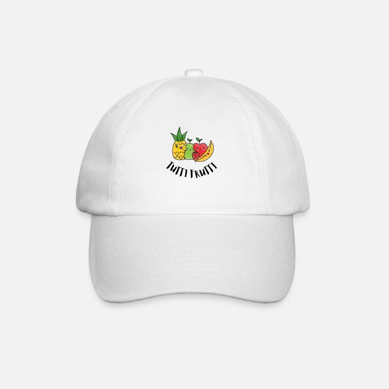 TUTTI FRUTTI - Baseballkappe - Weiß/Weiß