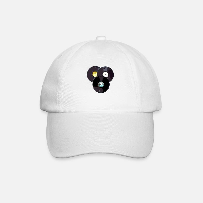 VINYL - Baseballkappe - Weiß/Weiß
