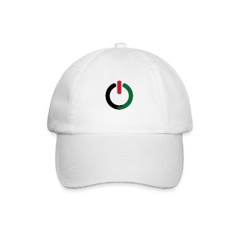 Palästina - Baseballkappe - Weiß/Weiß - Vorne