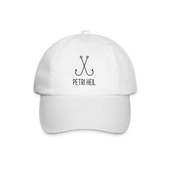Petri Heil - Baseballkappe - Weiß/Weiß - Vorne