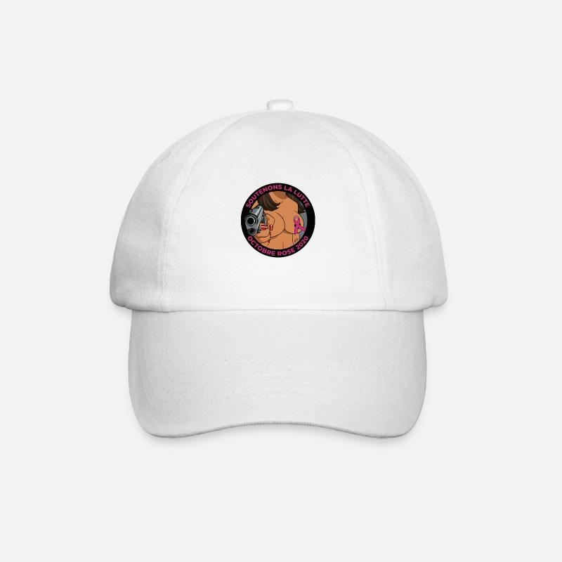 Octobre Rose - Casquette classique - blanc/blanc