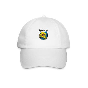 Schwerin coat of arms - Baseball Cap - white/white - Front
