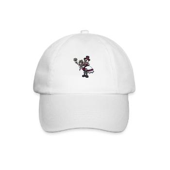 Married Skeletons - Baseball Cap - white/white - Front