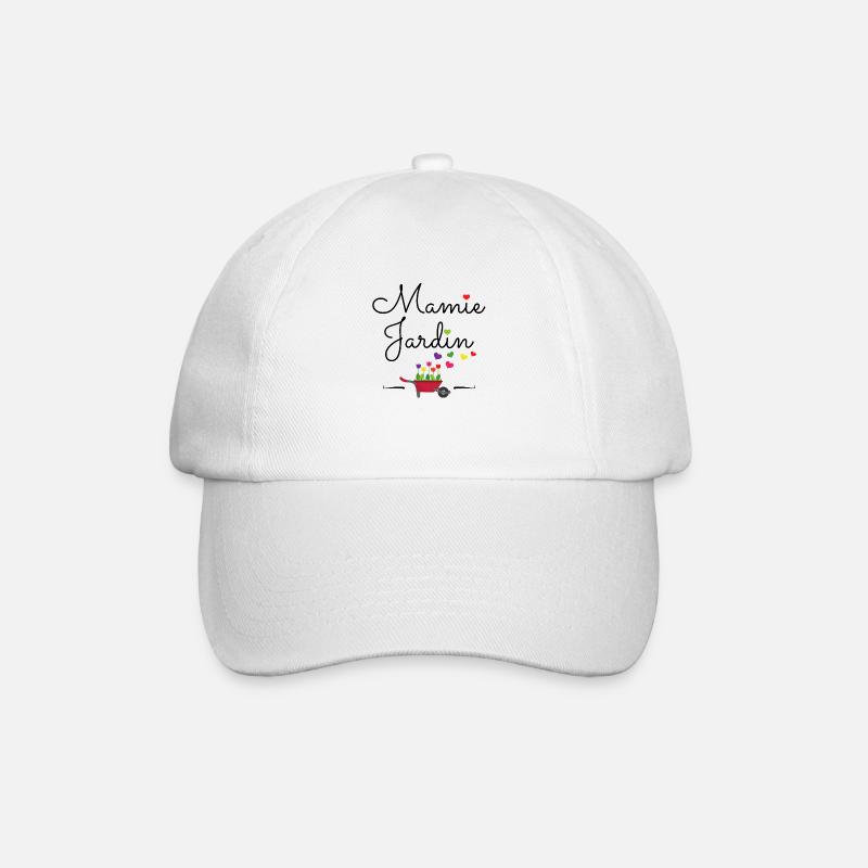 Mamie jardin Idée cadeau original - Casquette classique - blanc/blanc