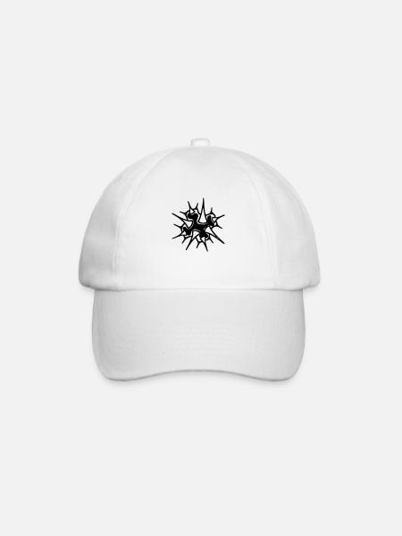 Mutation - Baseball Cap - white/white