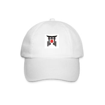 japan Shrein - Baseballkappe - Weiß/Weiß - Vorne