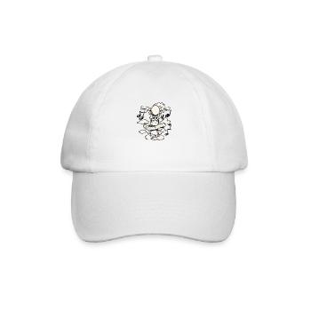 SportySkull - DanseClassique2 - Casquette classique - blanc/blanc - Devant