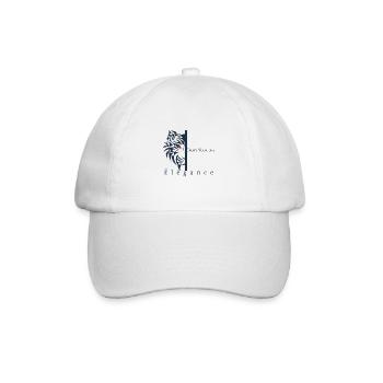 Élégance - Casquette classique - blanc/blanc - Devant